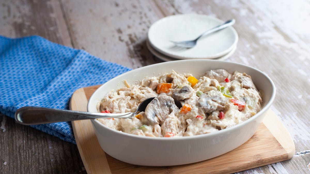 Pollo keto a la reina