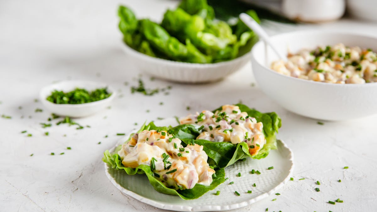 Ensalada de remolacha amarilla con anchoas