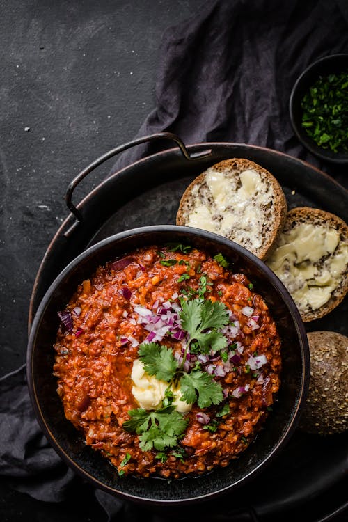 Pav bhaji bajo en carbohidratos