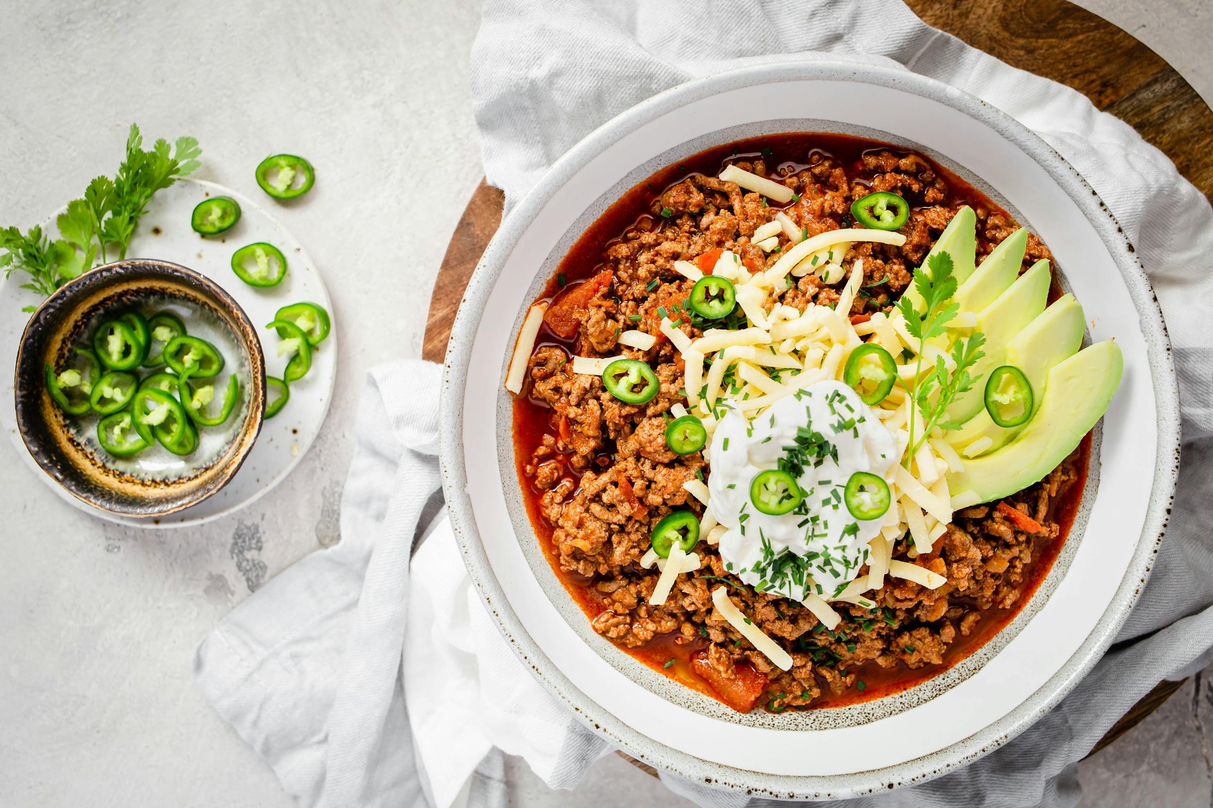 Chili Con Carne y Sin Frijoles Receta Keto Diet Doctor