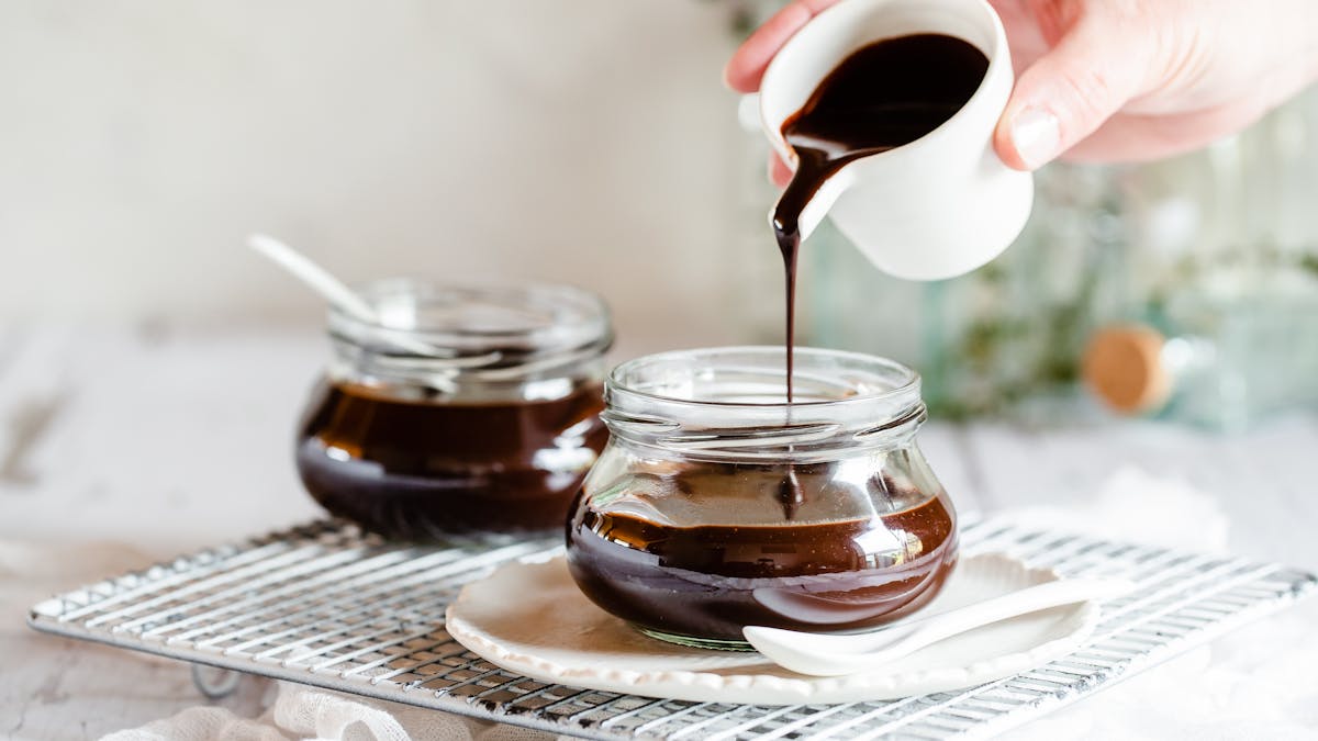 Salsa de chocolate low-carb