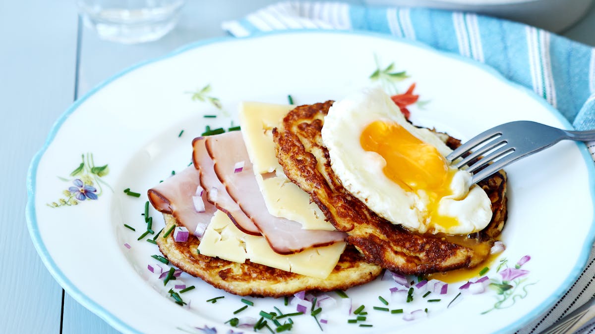 Croque madame keto