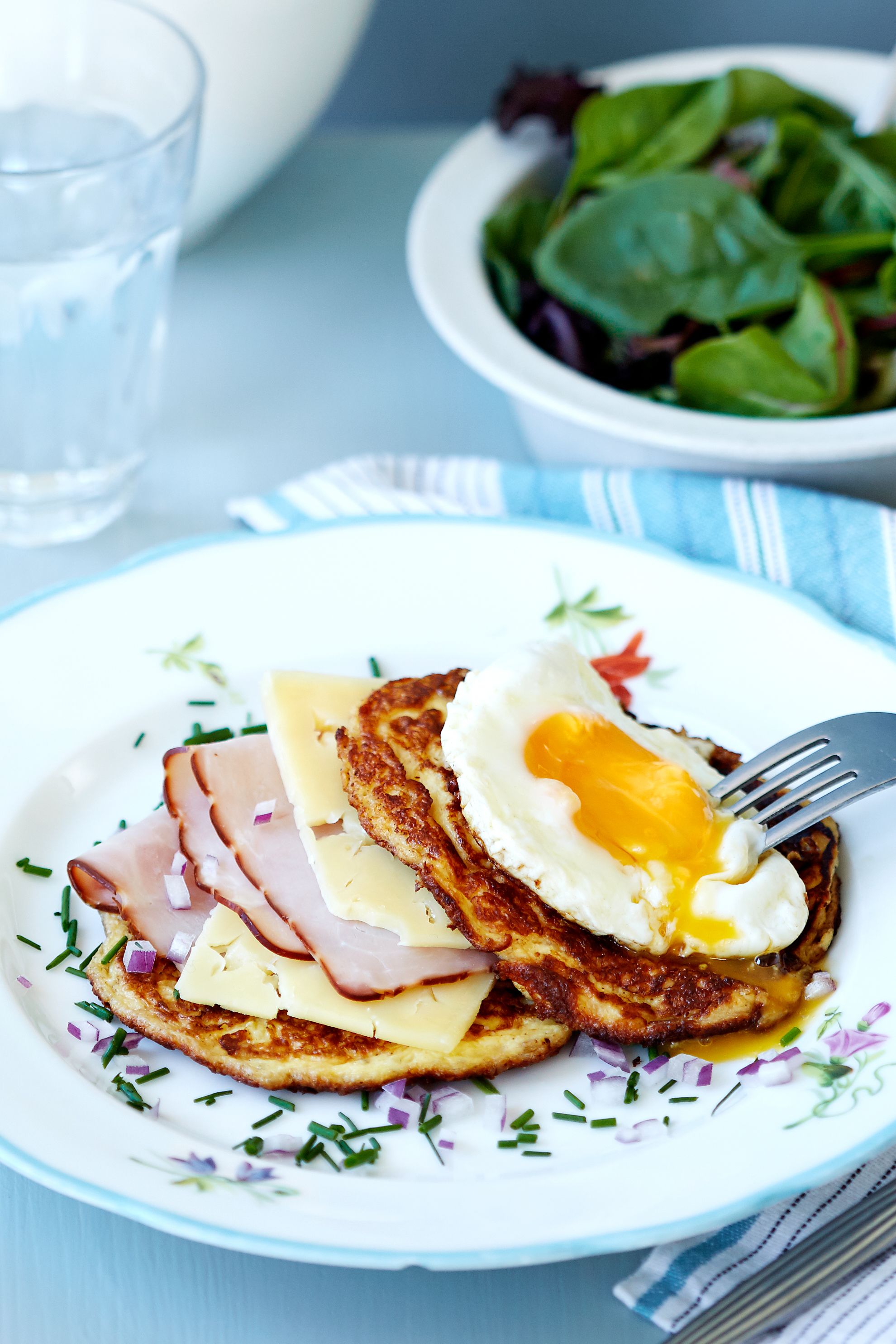 Croque madame keto