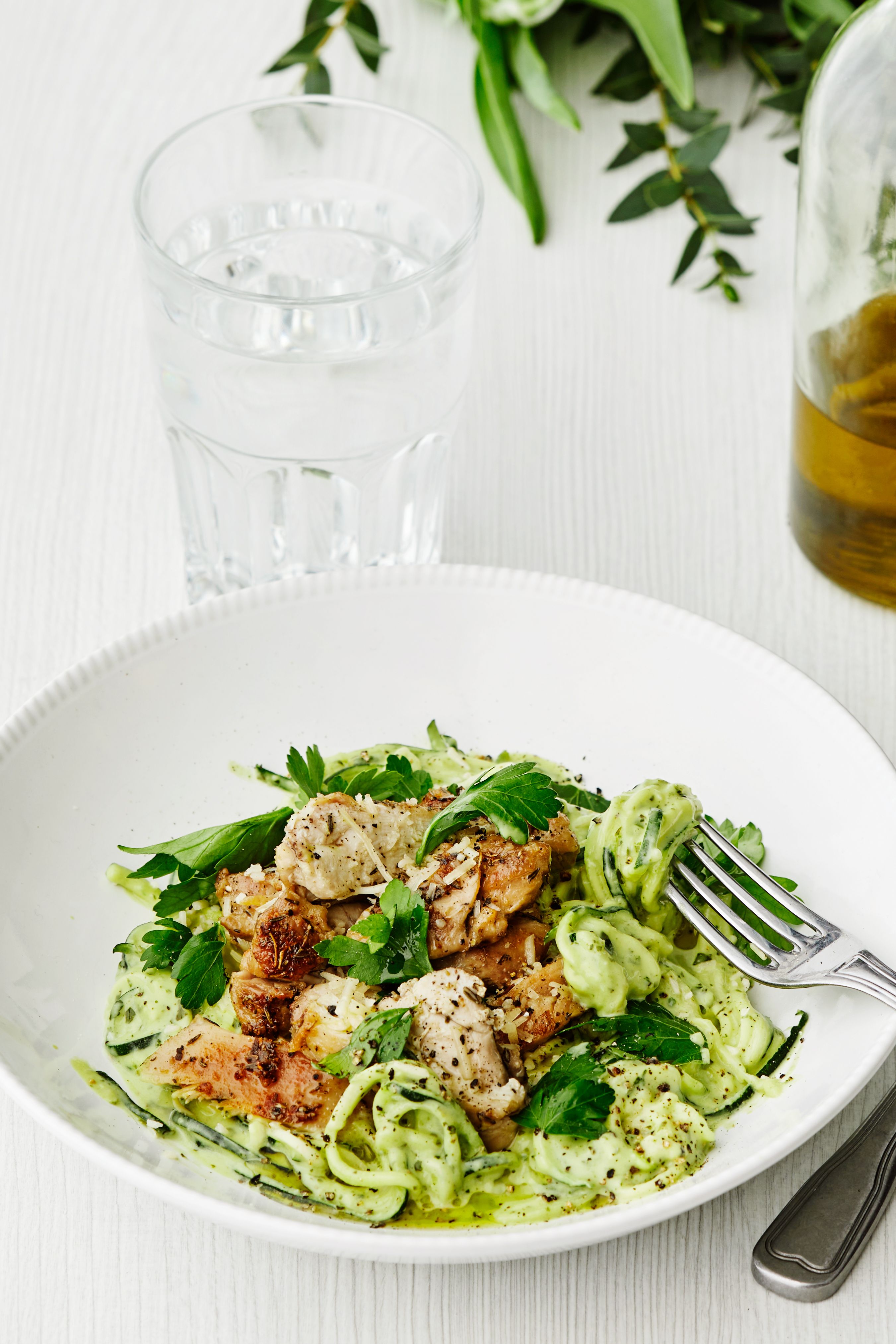 Pasta Alfredo keto