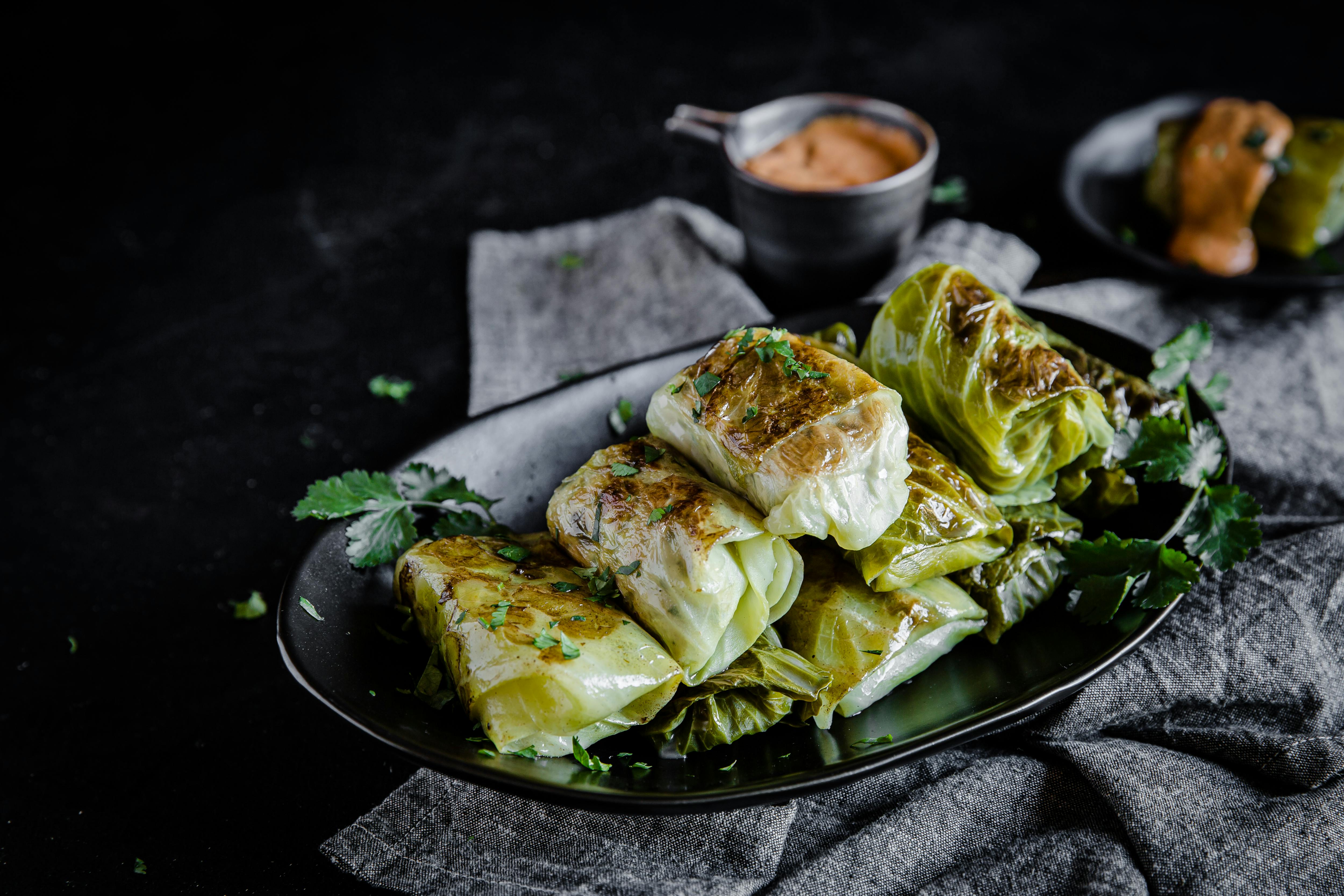 Empanadillas asiáticas low-carb de pollo