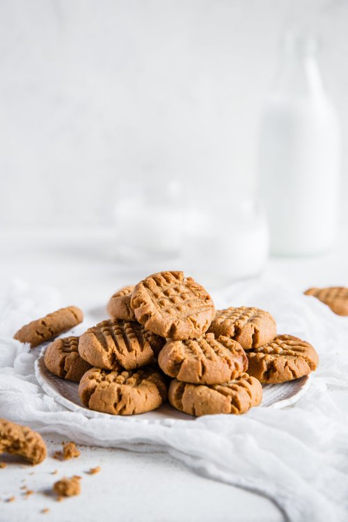 Galletas de mantequilla de cacahuete low-carb