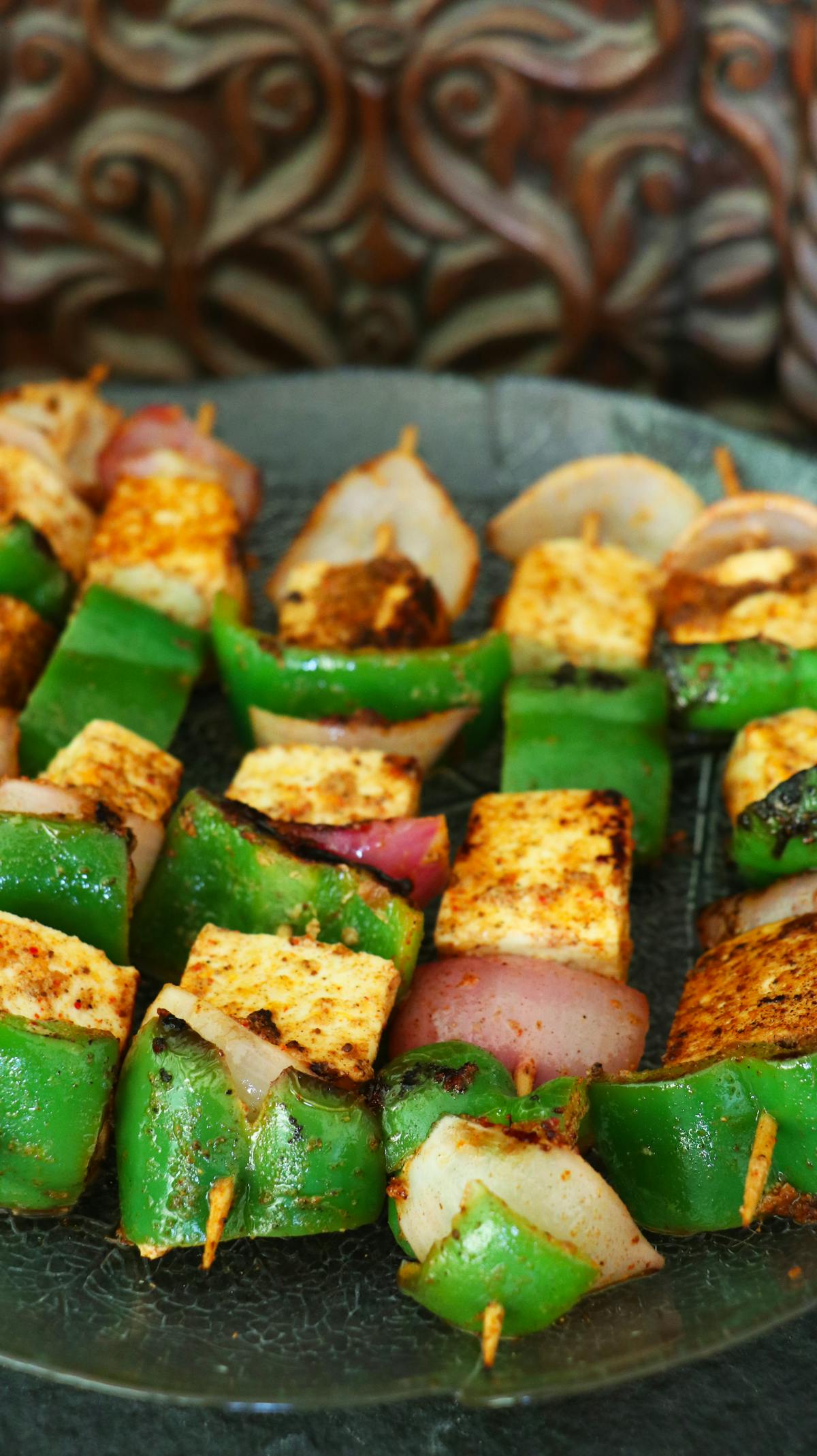 Tandoori paneer tikka
