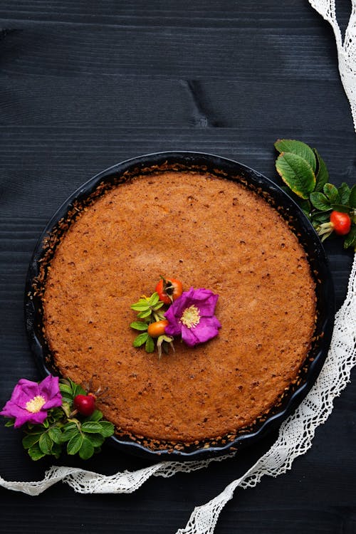 Pastel de calabaza low-carb sin corteza