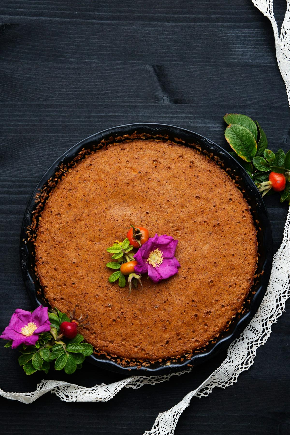 Pastel de calabaza low-carb sin corteza