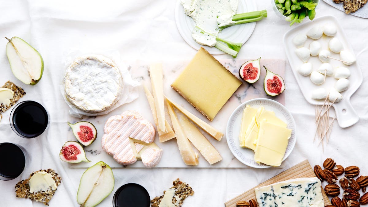 Tabla de quesos low-carb