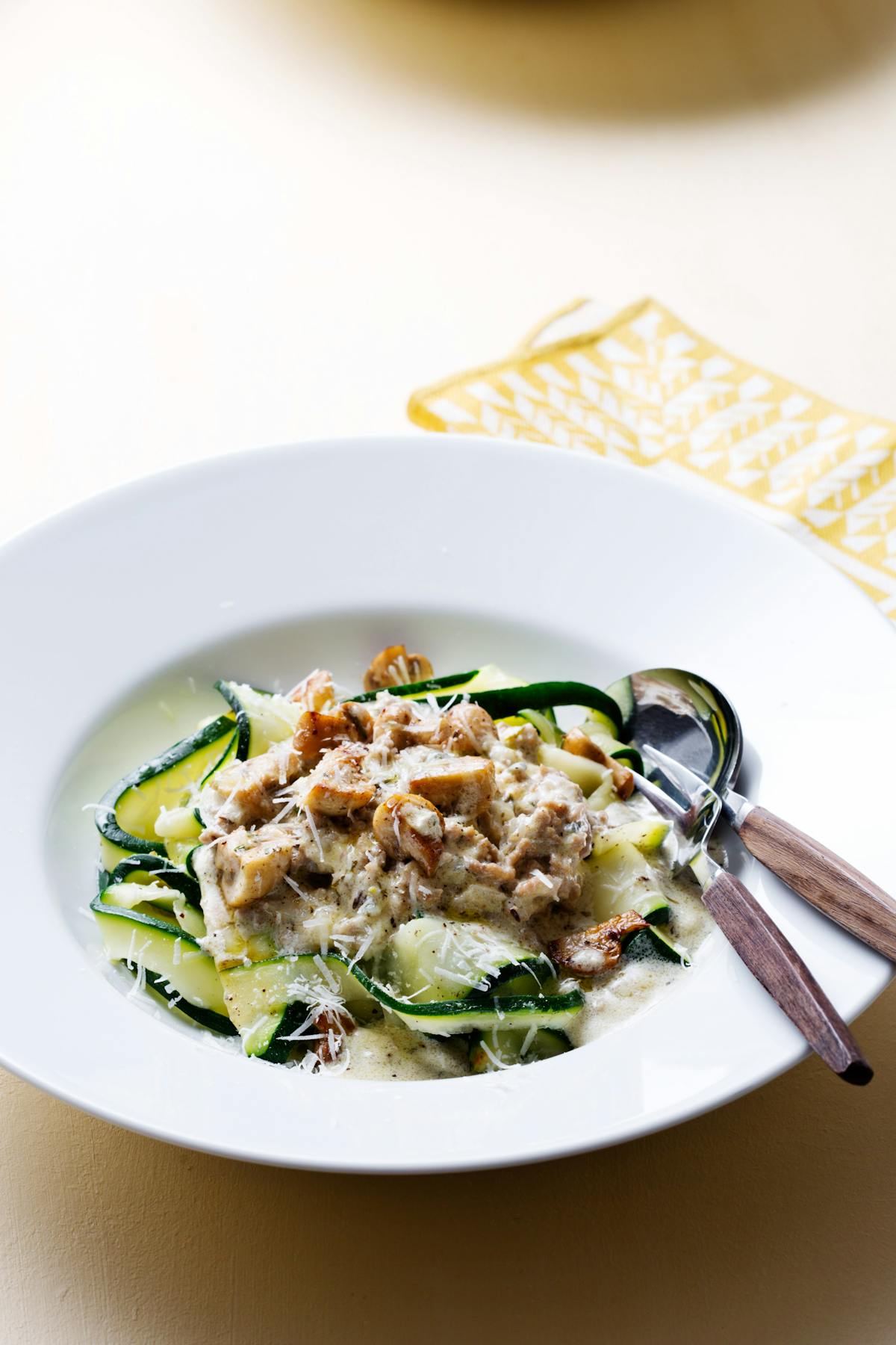 Stroganoff low-carb de res