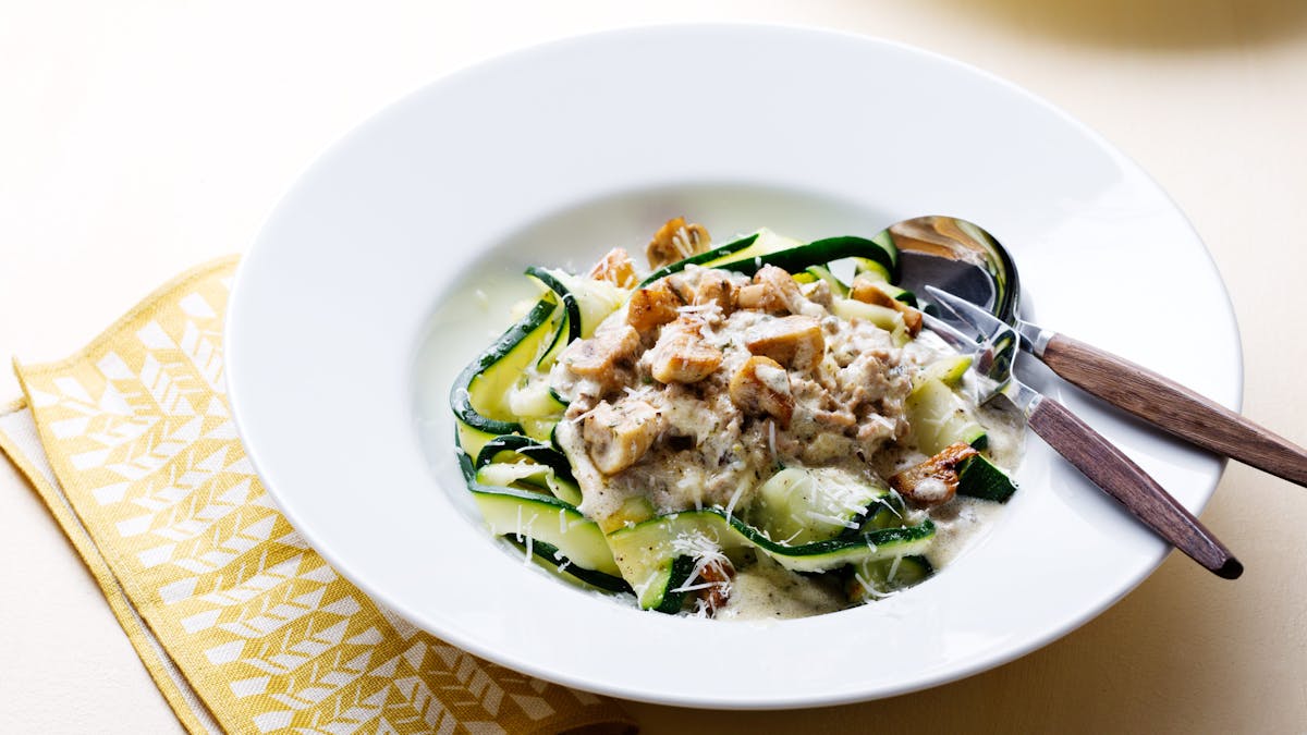 Stroganoff low-carb de res