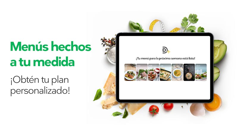Menús semanales personalizados para adelgazar