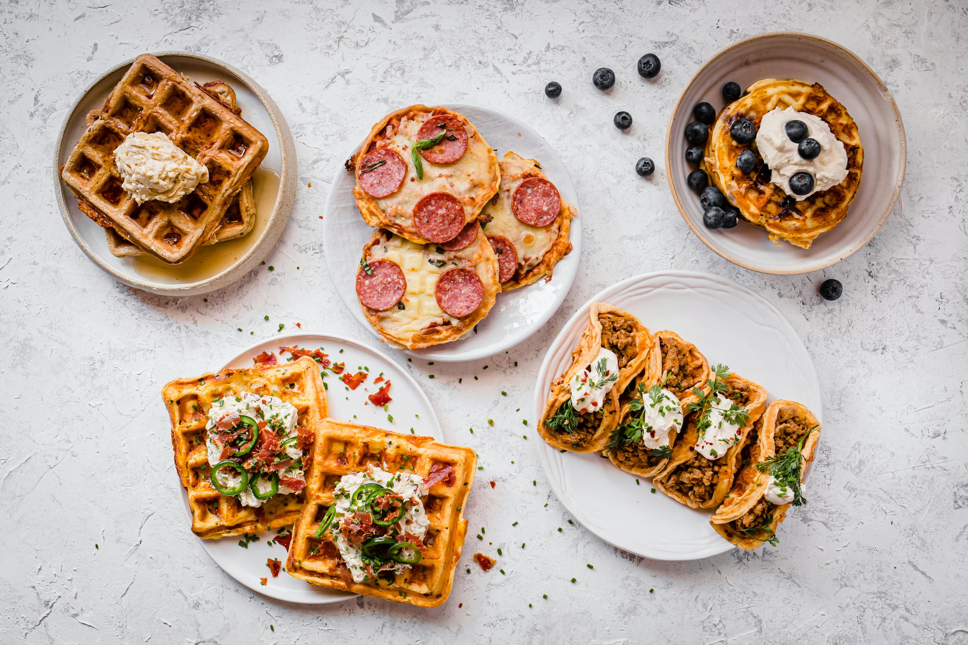 Las mejores recetas de waffles low-carb y keto - Diet Doctor