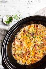 Pollo con salsa ranchera y queso