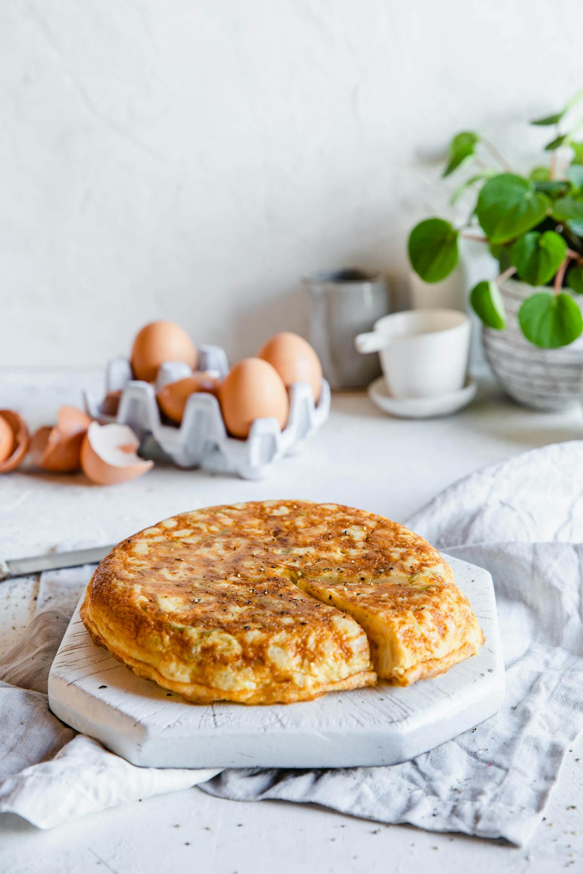Tortilla española low-carb