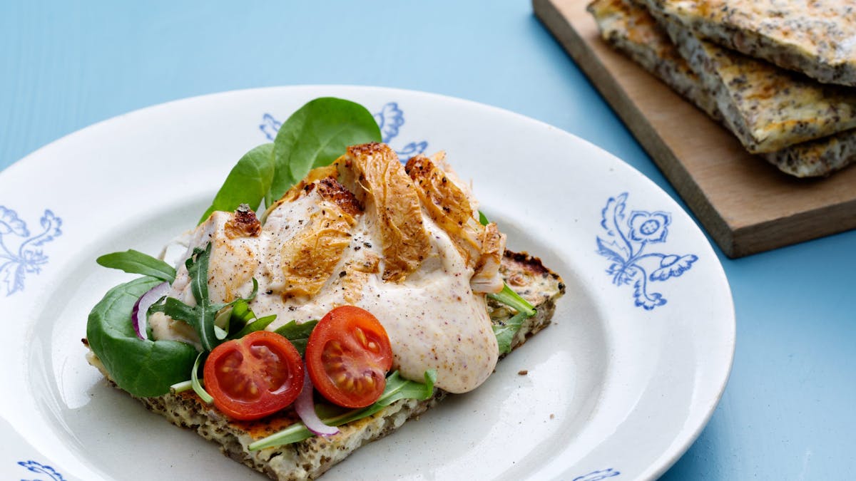 Pan low-carb de semillas de amapola