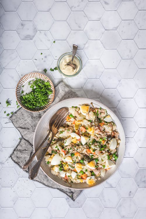 Ensaladilla rusa low-carb