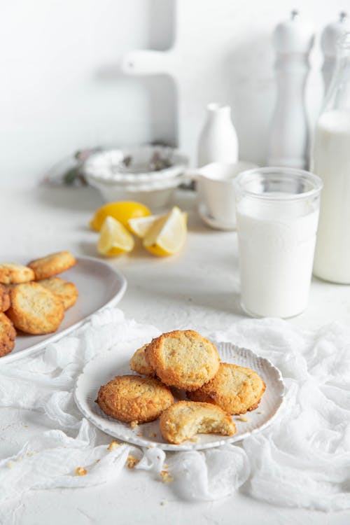 Galletas keto de limón y queso crema