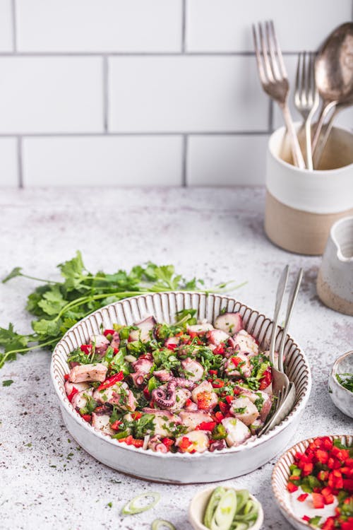 Salpicón de pulpo a la portuguesa