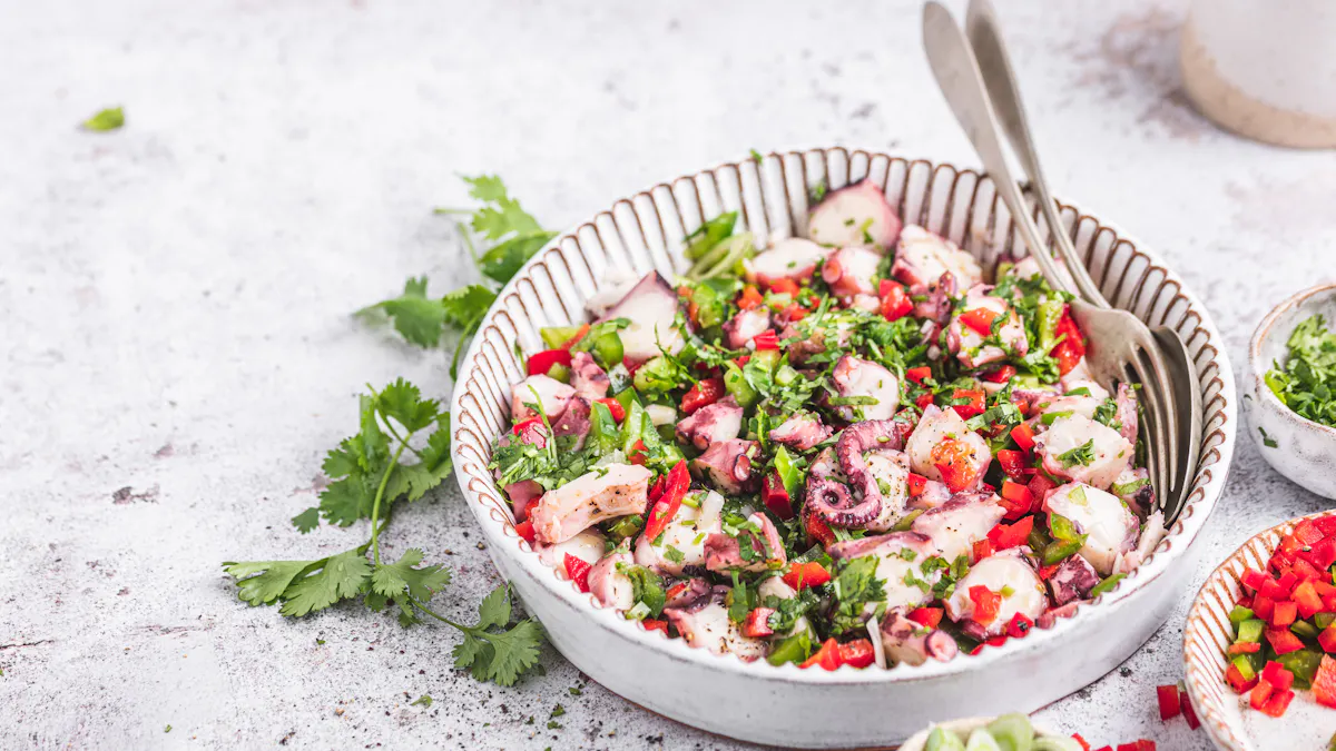 Salpicón de pulpo a la portuguesa
