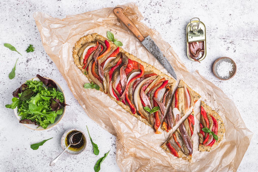 Coca de recapte low-carb