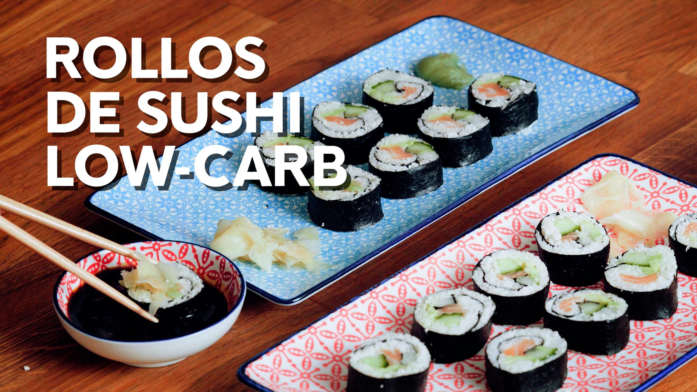 Rollos de Sushi LowCarb Receta Diet Doctor