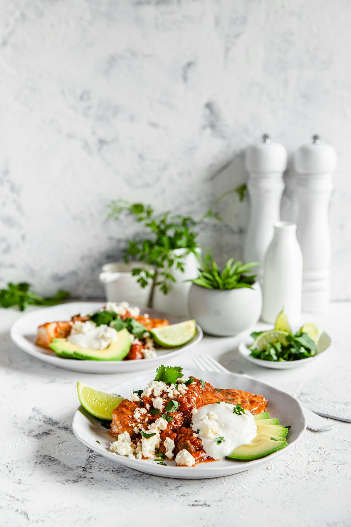 Bacalao salteado con salsa de queso fresco