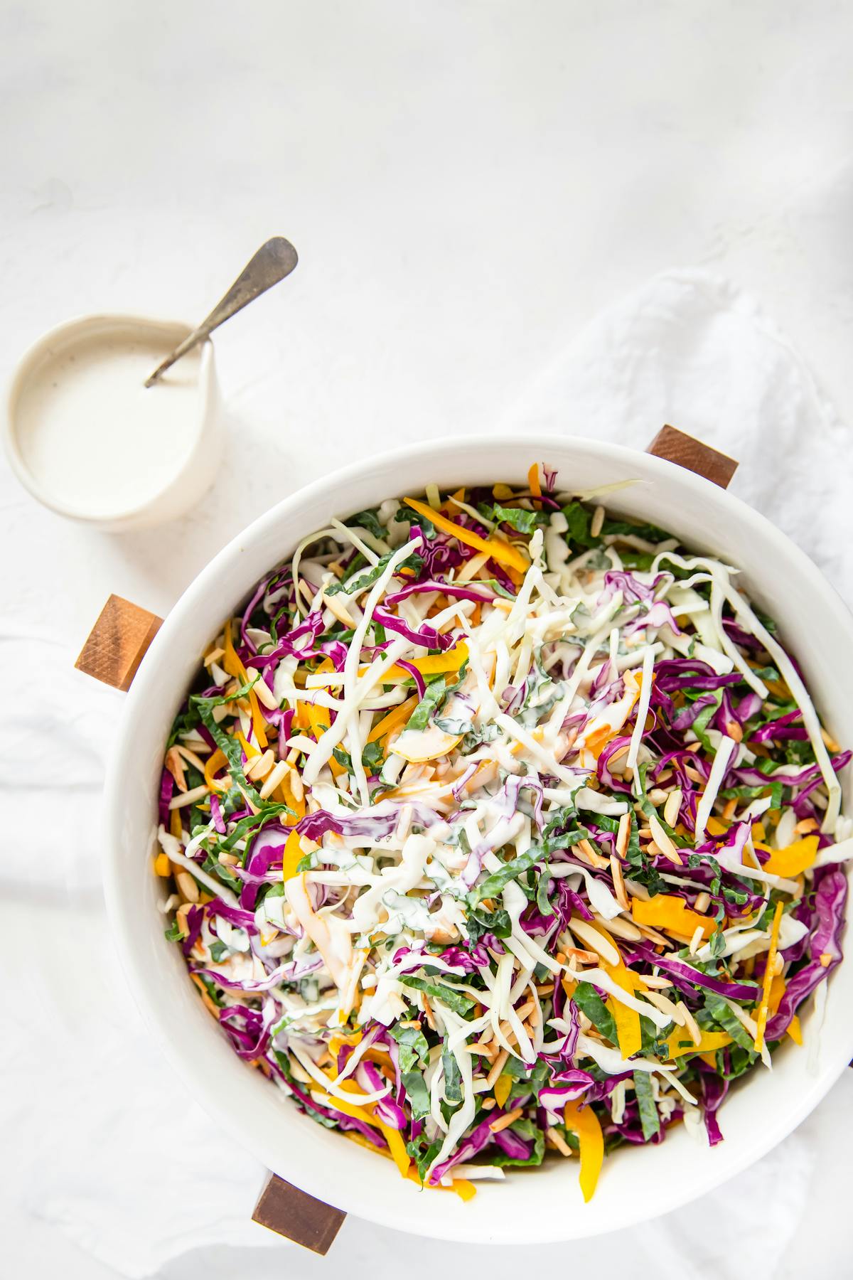 Ensalada de col arcoiris