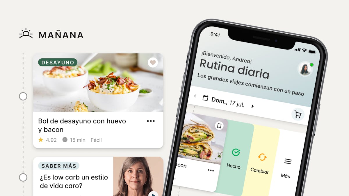Nuevo en la app: la "rutina diaria", tu guía para crear hábitos saludables