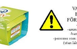 Becel bötfälls - behöver varningstext