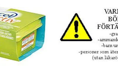 Becel bötfälls - behöver varningstext