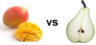 mango eller päron till diabetiker? mango-paron3