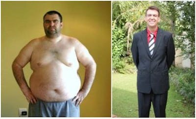 Deon van der Merwe, före och efter Deon van der Merwe, före och efter