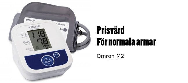 Blodtrycksmätare Omron M2 Omron M2 blodtrycksmätare