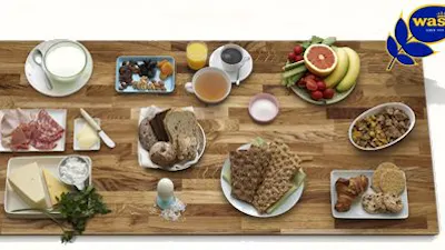 Wasabröd till frukost