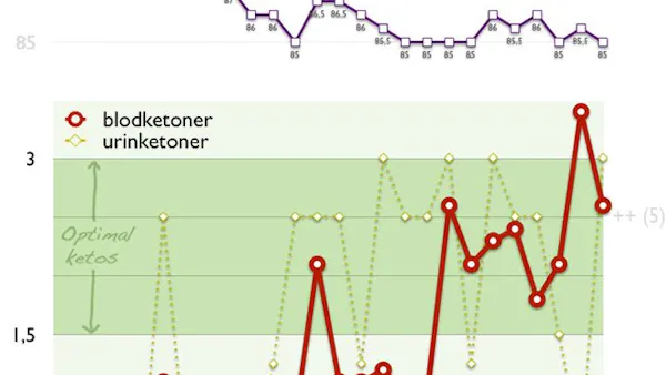 Fyra veckors strikt LCHF och ketonmätning