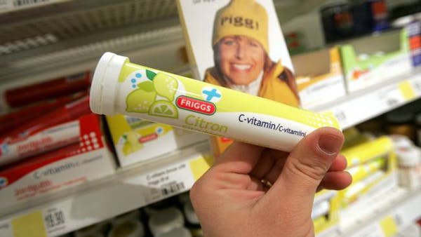 Onödigt och möjligen skadligt med höga doser C-vitamin