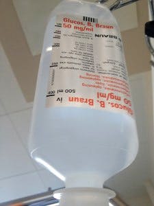 LCHF och glukosdropp på sjukhus