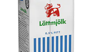 Lättmjölk är vit läsk
