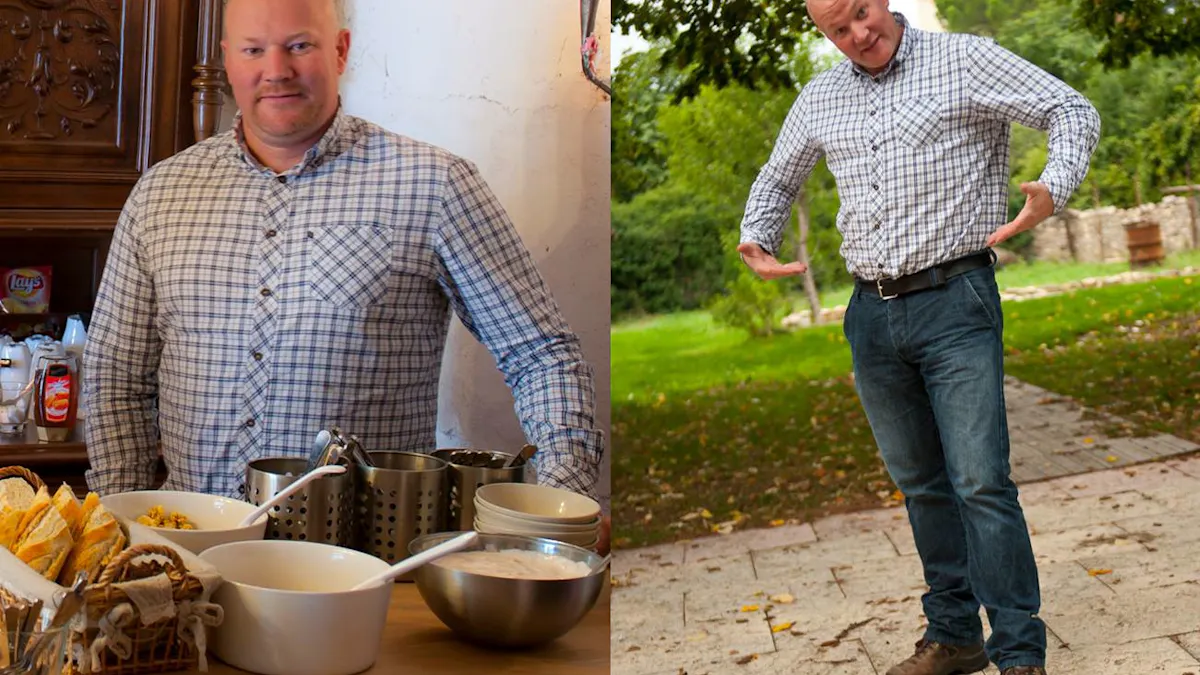 Före och efter sex veckors LCHF