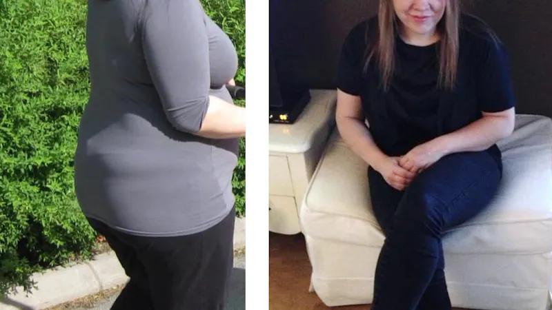 Hur man blir av med 42 graviditetskilon på ett år