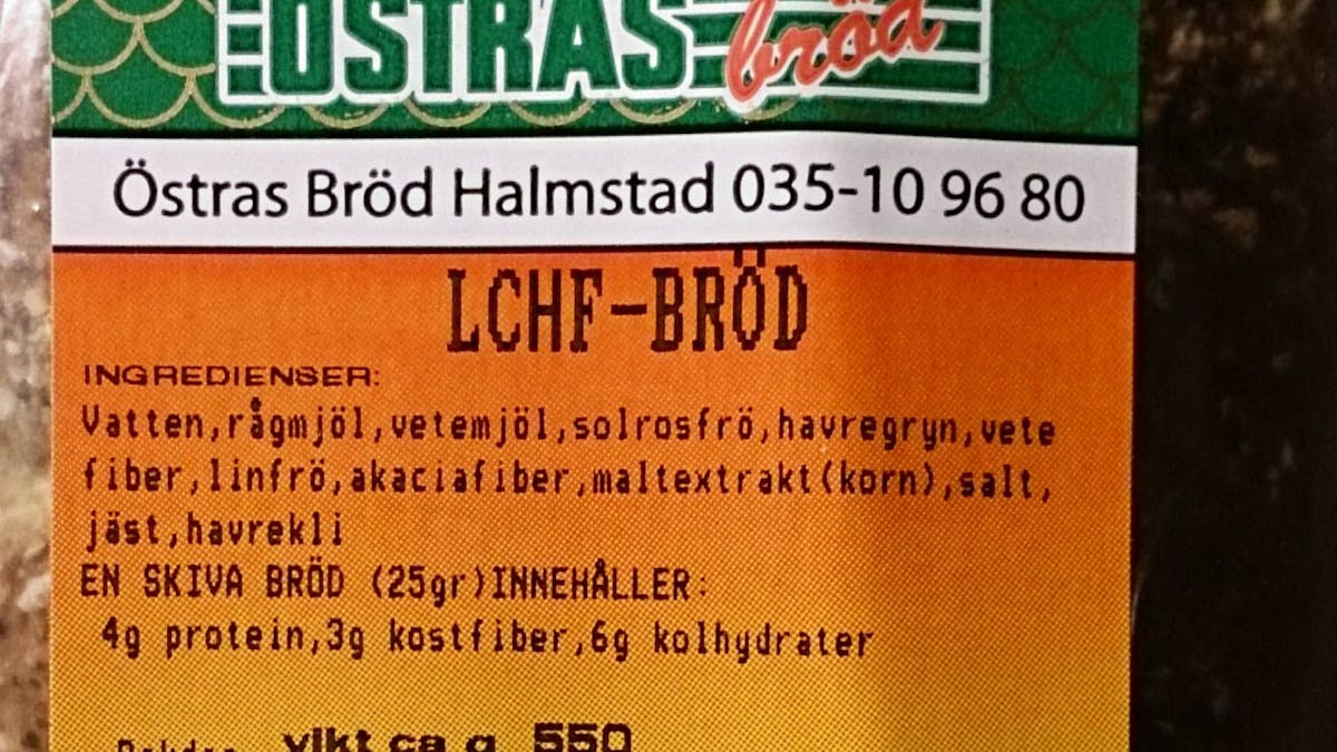 Ännu ett LCHF-bluffbröd!