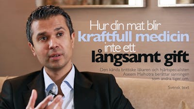 Hur din mat blir kraftfull medicin – textad intervju med hjärtläkaren Aseem Malhotra