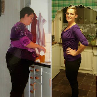 Gjorde slut med bröd - gick ner 40 kg