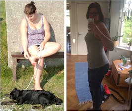 "Inte ett piller i närheten och lycklig"