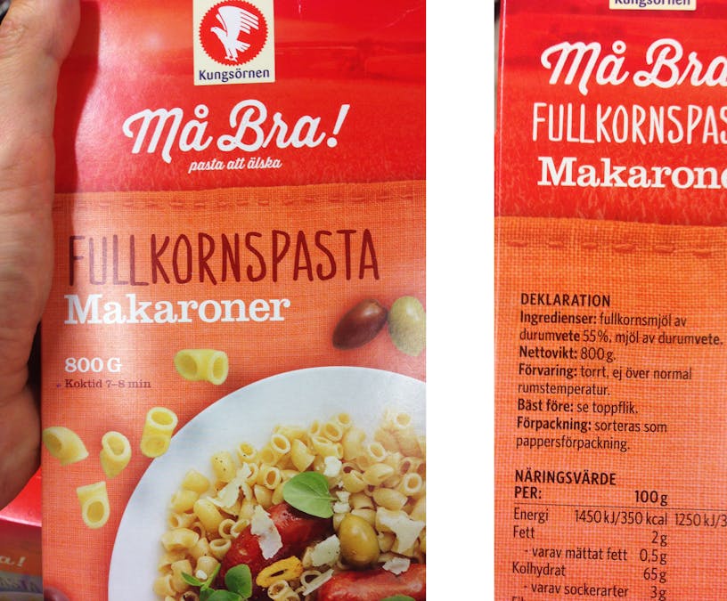 Fullkornsbluffen bara fortsätter