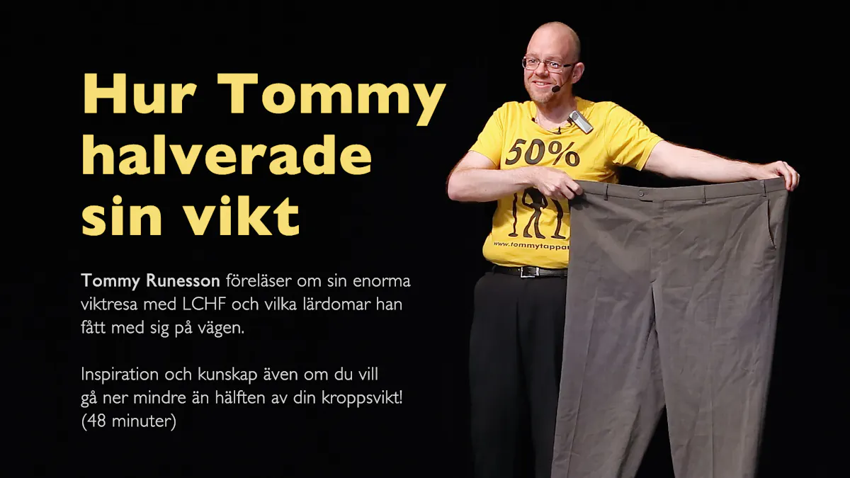 Hur Tommy halverade sin vikt – trailer