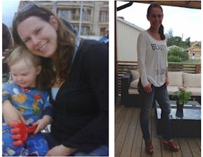 "Jag älskade pasta och potatis, och en massa bröd var ju en självklarhet"