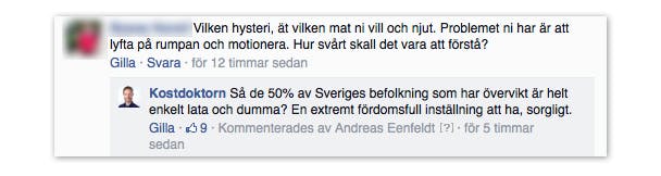 Fördomar på Facebook